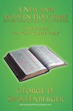 New and Modern Holy Bible with the Intelligent Design of an Active God