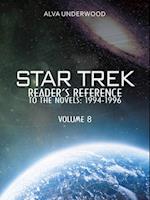 Star Trek Reader'S Reference to the Novels: 1994-1996