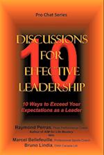 10 Discussions for Effective Leadership