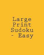 Large Print Sudoku - Easy