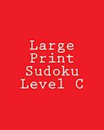 Large Print Sudoku Level C