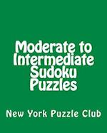 Moderate to Intermediate Sudoku Puzzles