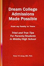 Dream College Admissions Made Possible