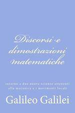 Discorsi e dimostrazioni matematiche