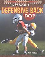 What Does a Defensive Back Do?
