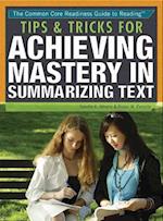 Tips and Tricks for Summarizing Text