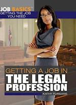 Getting a Job in the Legal Profession