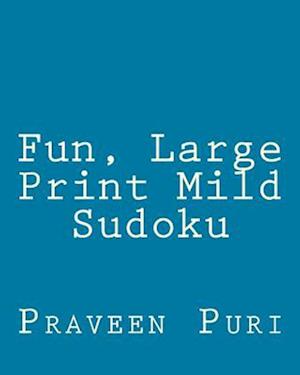 Fun, Large Print Mild Sudoku