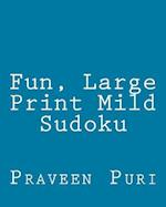 Fun, Large Print Mild Sudoku