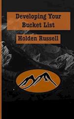 Developing Your Bucket List