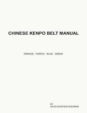 Chinese Kenpo Belt Manual