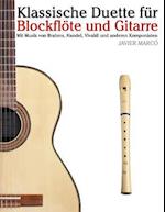 Klassische Duette Für Blockflöte Und Gitarre