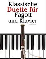 Klassische Duette Für Fagott Und Klavier