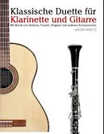 Klassische Duette Für Klarinette Und Gitarre