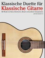 Klassische Duette Für Klassische Gitarre