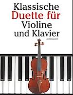 Klassische Duette Für Violine Und Klavier