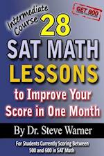 28 SAT Math Lessons to Improve Your Score in One Month - Intermediate Course