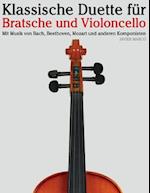 Klassische Duette Für Bratsche Und Violoncello