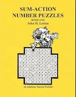 Sum Action Number Puzzles-Book 1