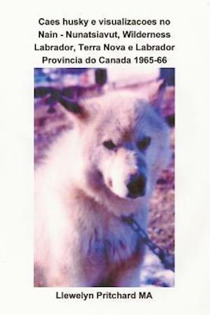 Caes Husky E Visualizacoes No Nain - Nunatsiavut, Wilderness Labrador, Terra Nova E Labrador Provincia Do Canada 1965-66