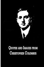 Quotes and Images from Christopher Columbus