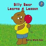 Billy Bear Learns a Lesson