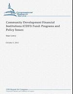 Community Development Financial Institutions (Cdfi) Fund