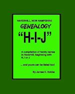 Haverhill, New Hampshire Genealogy H-I-J