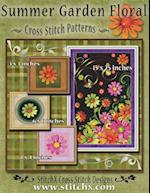 Summer Garden Floral Cross Stitch Patterns