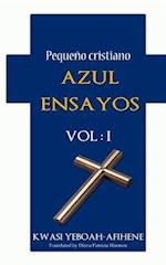 Pequeño Cristiano Azul Ensayos Vol. 1