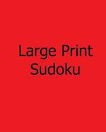 Large Print Sudoku