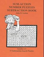 Sum-Action Number Puzzles-Subtraction Book