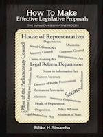 How to Make Effective Legislative Proposals