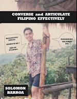 Converse and Articulate Filipino Effectively