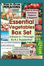 Essential Vegetables Box Set (4 Books in 1 Package)
