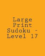 Large Print Sudoku - Level 17
