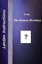 Lenten Instructions from the Roman Breviary