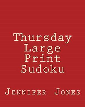 Thursday Large Print Sudoku