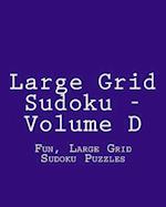 Large Grid Sudoku - Volume D