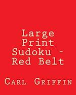 Large Print Sudoku - Red Belt