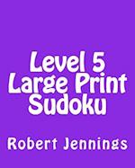 Level 5 Large Print Sudoku