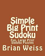 Simple Big Print Sudoku