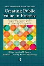 Creating Public Value in Practice