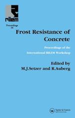 Frost Resistance of Concrete