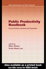 Public Productivity Handbook