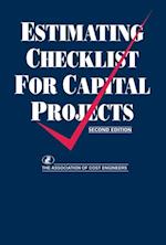 Estimating Checklist for Capital Projects