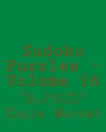 Sudoku Puzzles - Volume 16