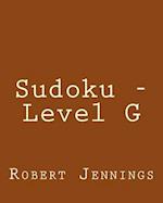 Sudoku - Level G