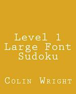 Level 1 Large Font Sudoku