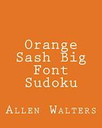 Orange Sash Big Font Sudoku